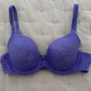 Victoria’s Secret Purple Periwinkle Blue Bra Size 36 C